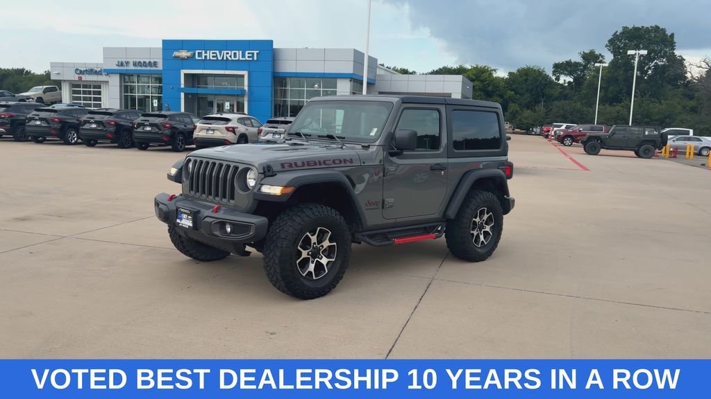 Used 2021 Gray Jeep Rubicon image 4