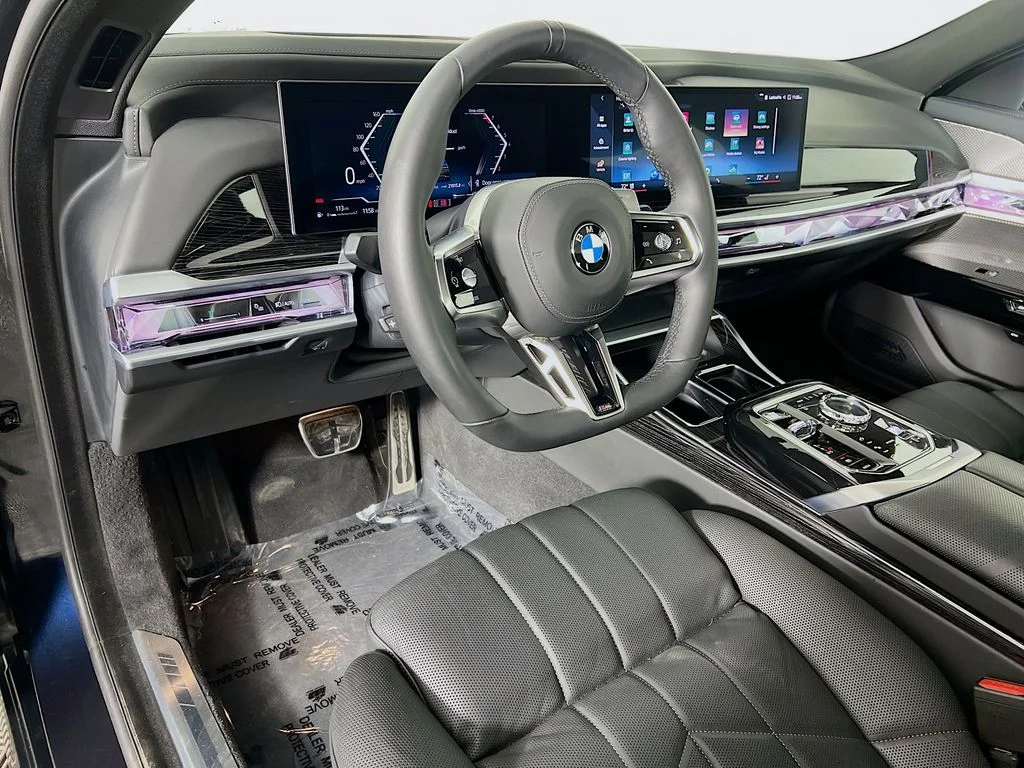 Used 2025 Carbon Black Metallic BMW 740i xDrive image 9