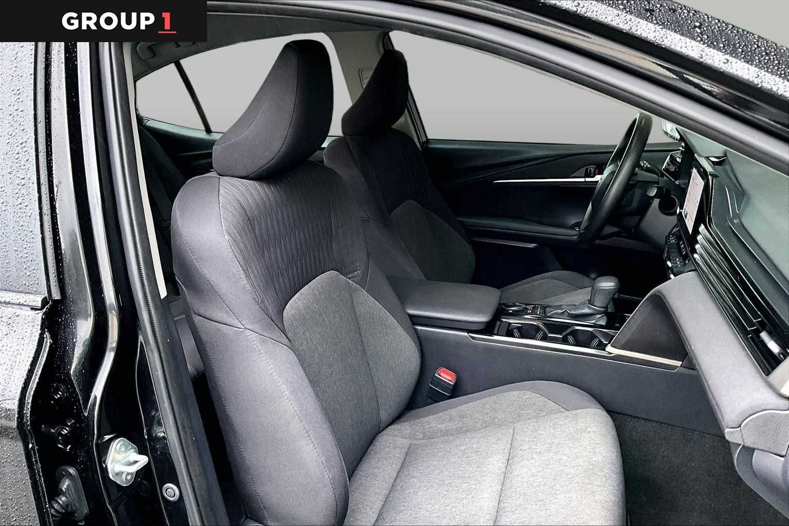 Certified Used 2025 Midnight Black Metallic Toyota LE image 8