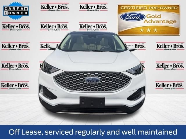Certified Used 2023 White Ford SEL image 2