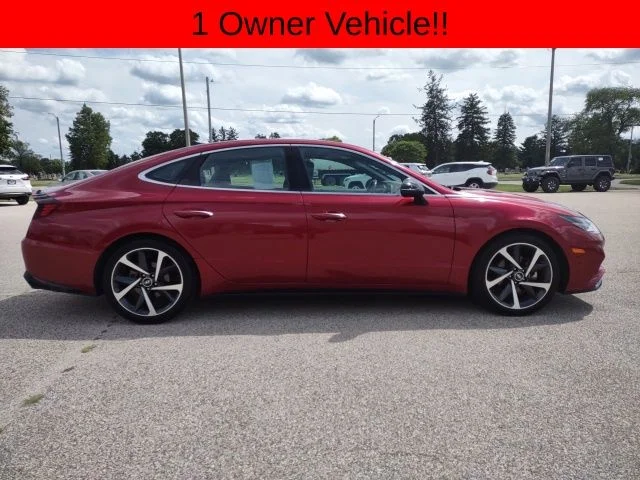 Certified Used 2023 Red Hyundai SEL Plus image 6