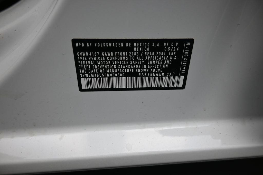 Used 2024 White Volkswagen 1.5T SE image 19
