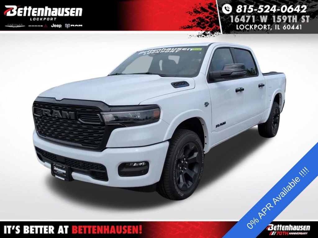 New 2026 Bright White Clear-Coat Exterior Paint RAM Big Horn image 12