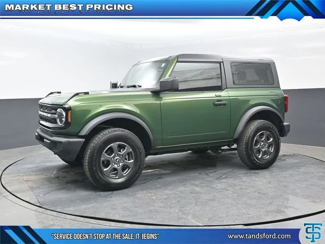 Certified Used 2023 Eruption Green Metallic Ford Base image 1