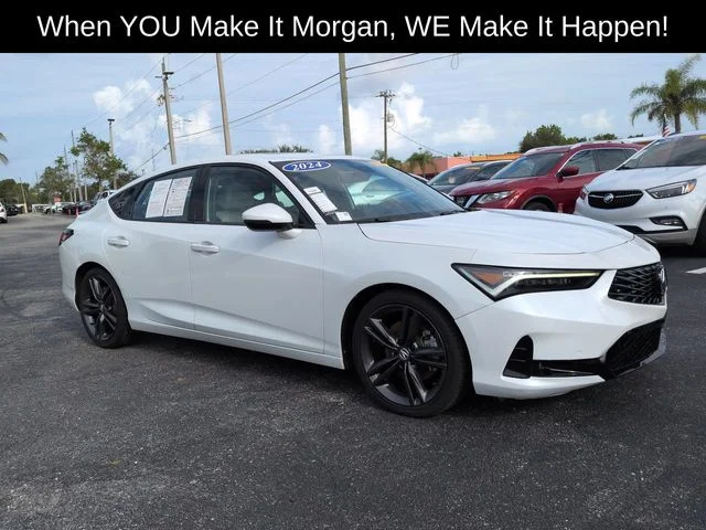 Used 2024 White Acura A-Spec Tech Package image 3