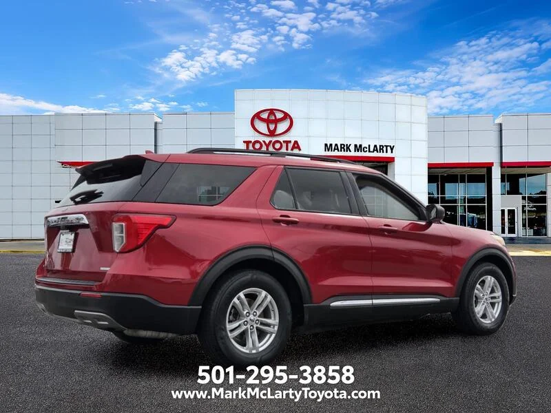Used 2020 Red Metallic FORD XLT RWD image 5
