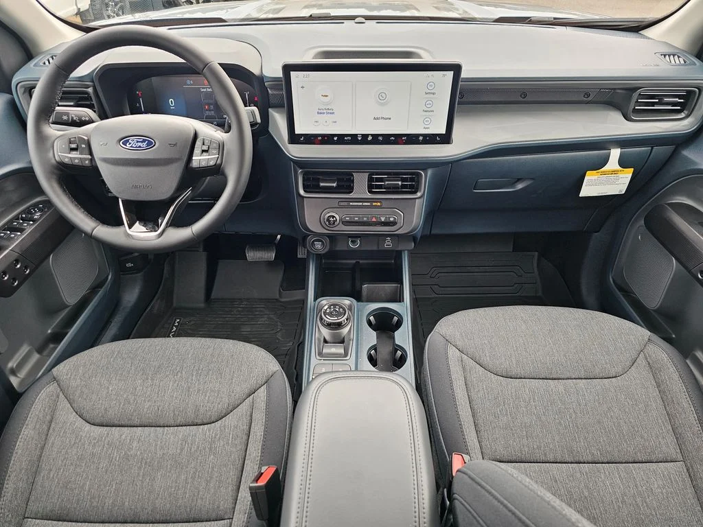 New 2025 Azure Gray Metallic Tri-Coat Ford XLT image 18