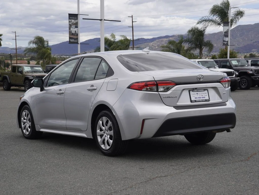 Certified Used 2025 Silver Toyota LE image 5