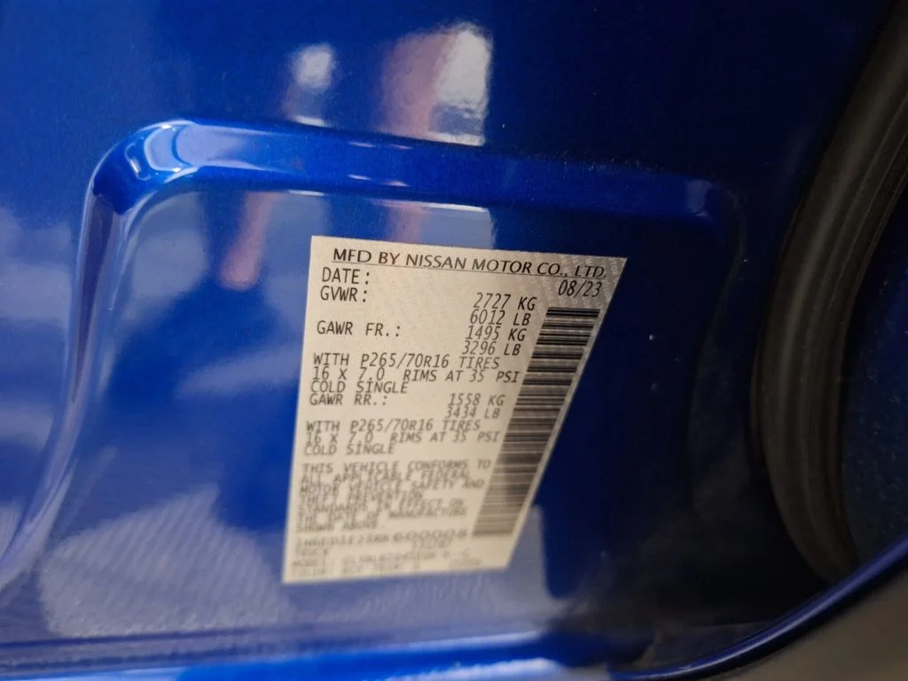 Used 2024 Blue Nissan SV image 32