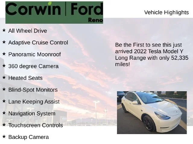 Used 2022 Pearl White Multi Tesla Long Range image 4