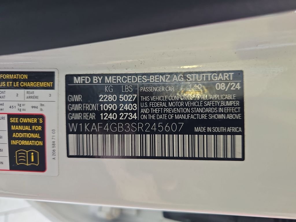 Certified Used 2025 White Mercedes-Benz C 300 image 37