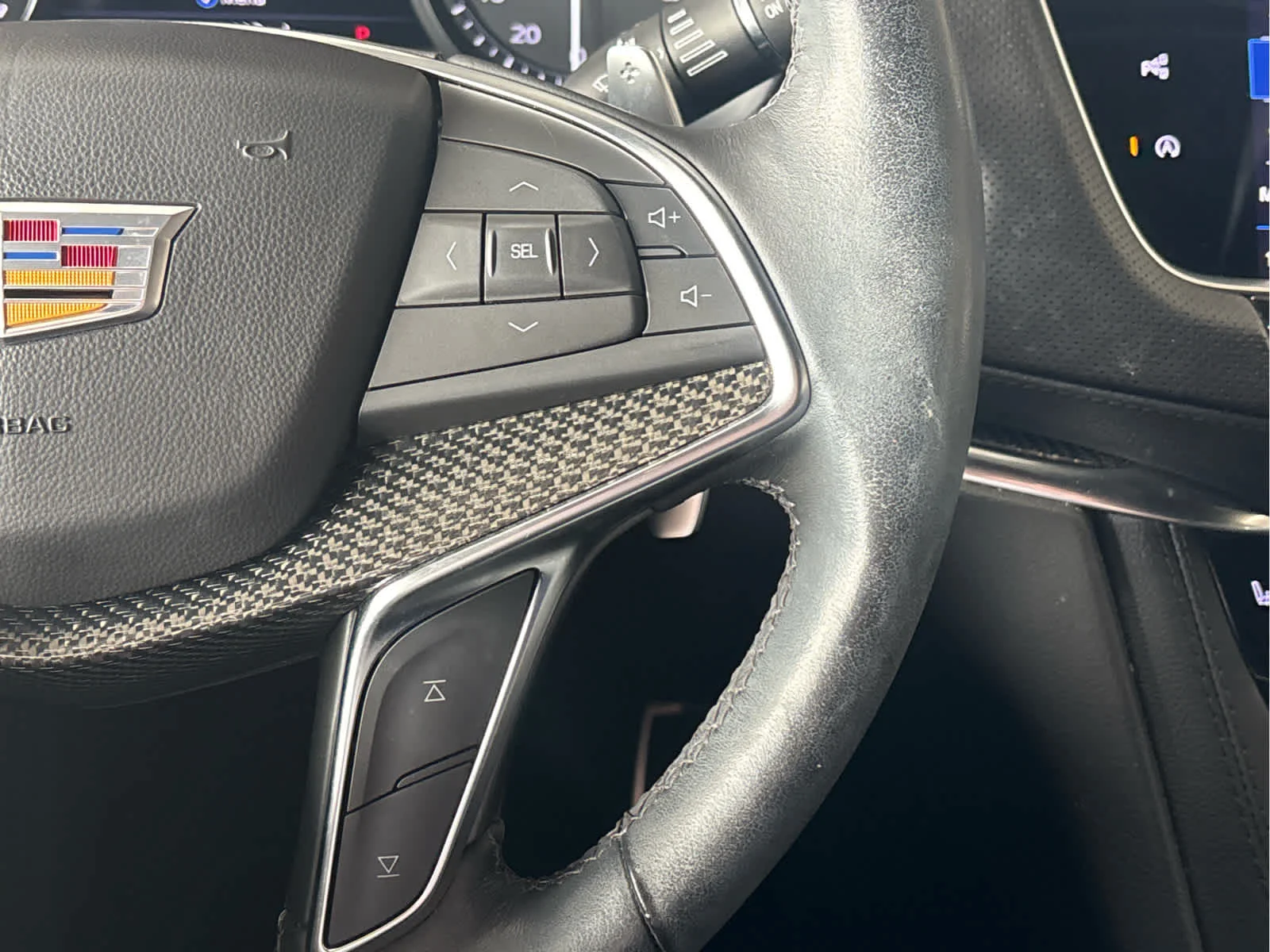 Used 2024 Stellar Black Metallic Cadillac Sport image 17