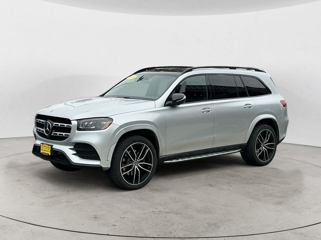 Used 2020 Silver Mercedes-Benz GLS 580 image 1