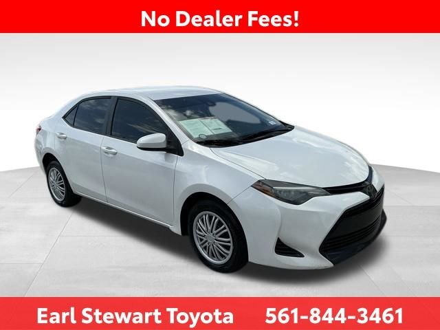 Used 2019 Toyota Corolla LE with VIN 5YFBURHE3KP944224 for sale in Lake Park, FL