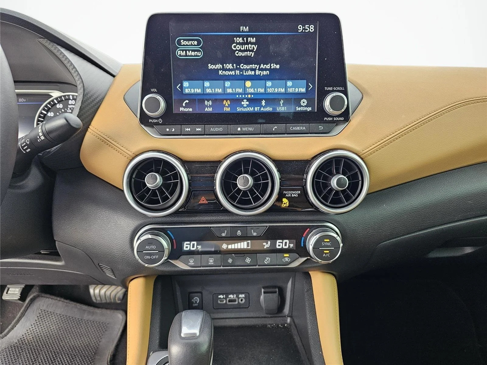 Used 2024 Super Black Nissan SV image 24