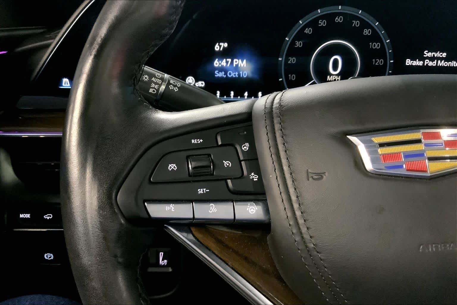 Used 2023 Sandstone Metallic Cadillac RWD Sport Platinum image 24