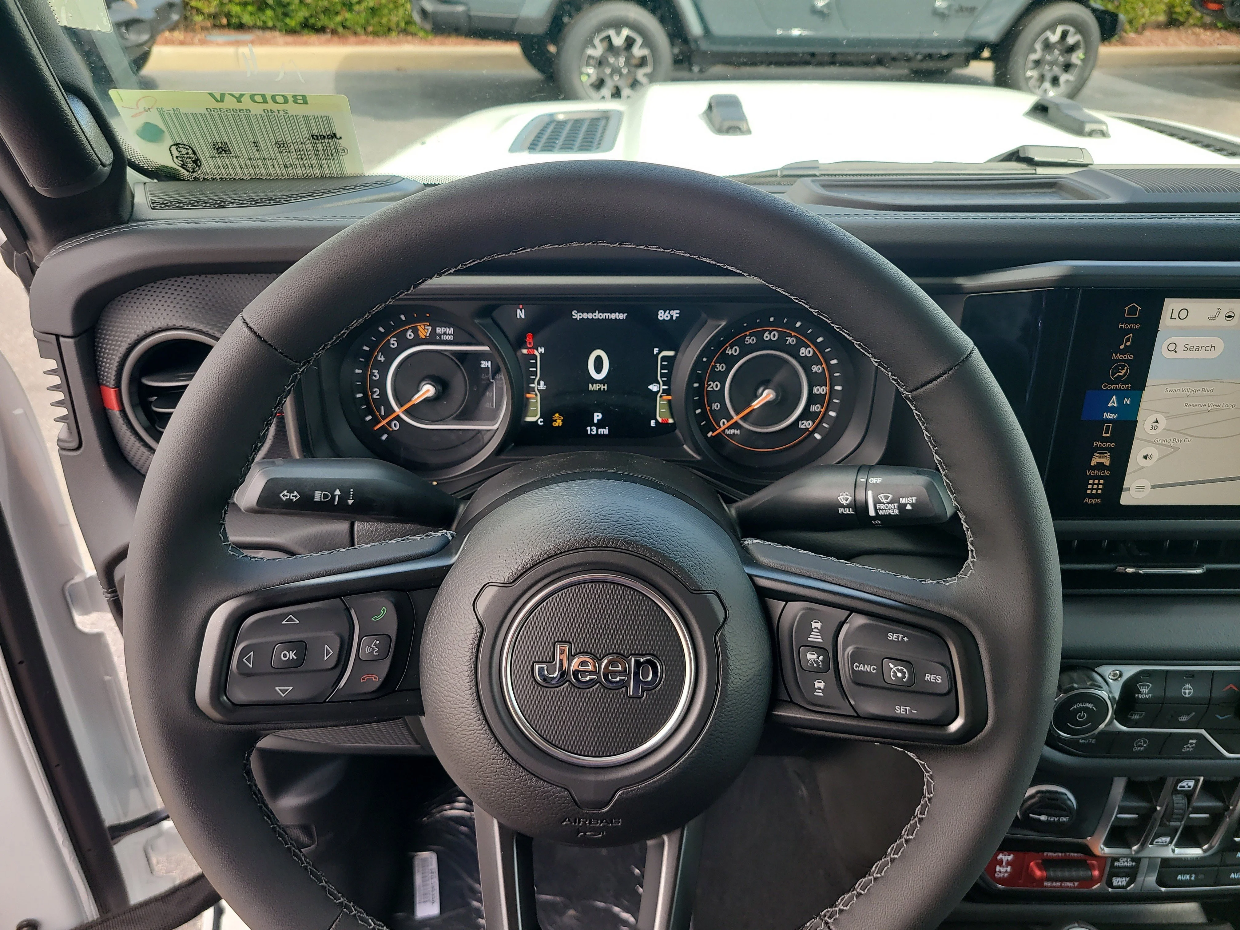 New 2026 Bright White Clearcoat Jeep Rubicon X image 19