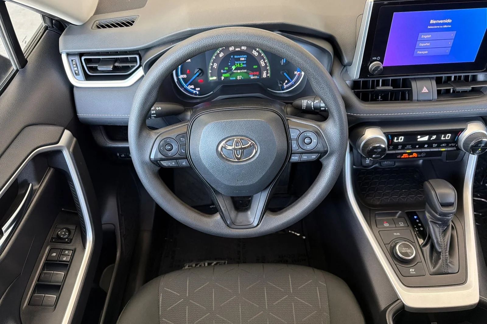 Certified Used 2024 Midnight Black Metallic Toyota Hybrid XLE image 13