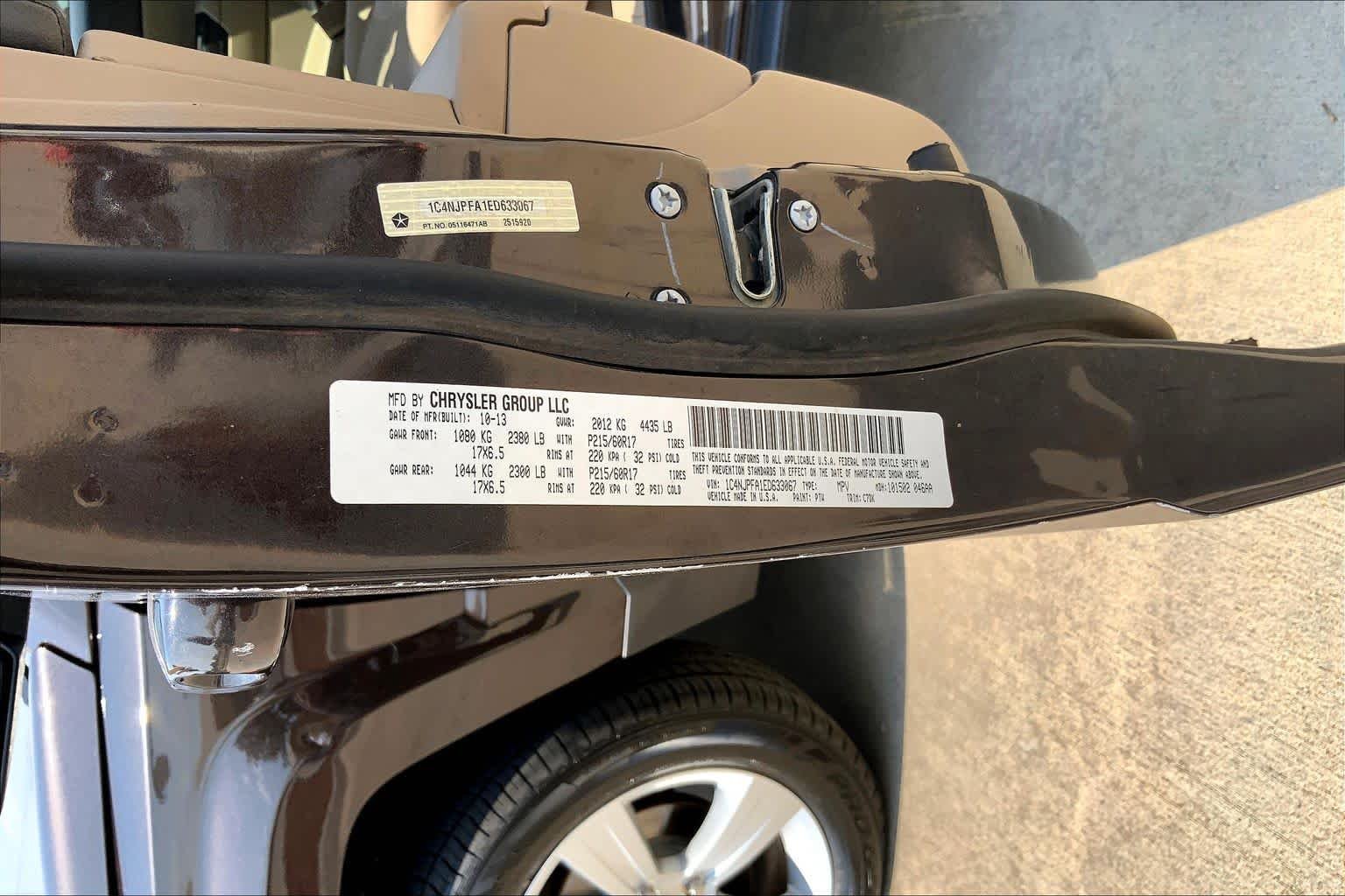 Used 2014 Rugged Brown Pearlcoat Jeep Latitude image 33
