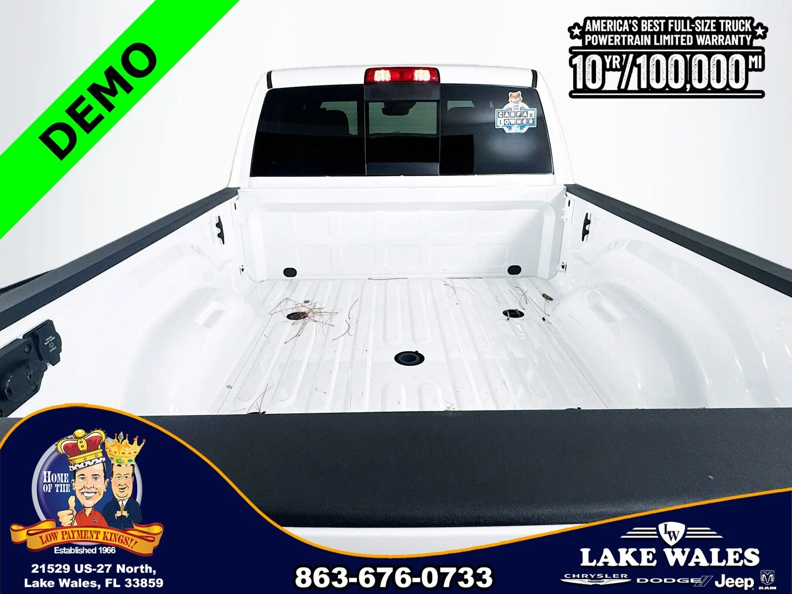 New 2026 Bright White Clear-Coat Exterior Paint RAM TRADESMAN image 24