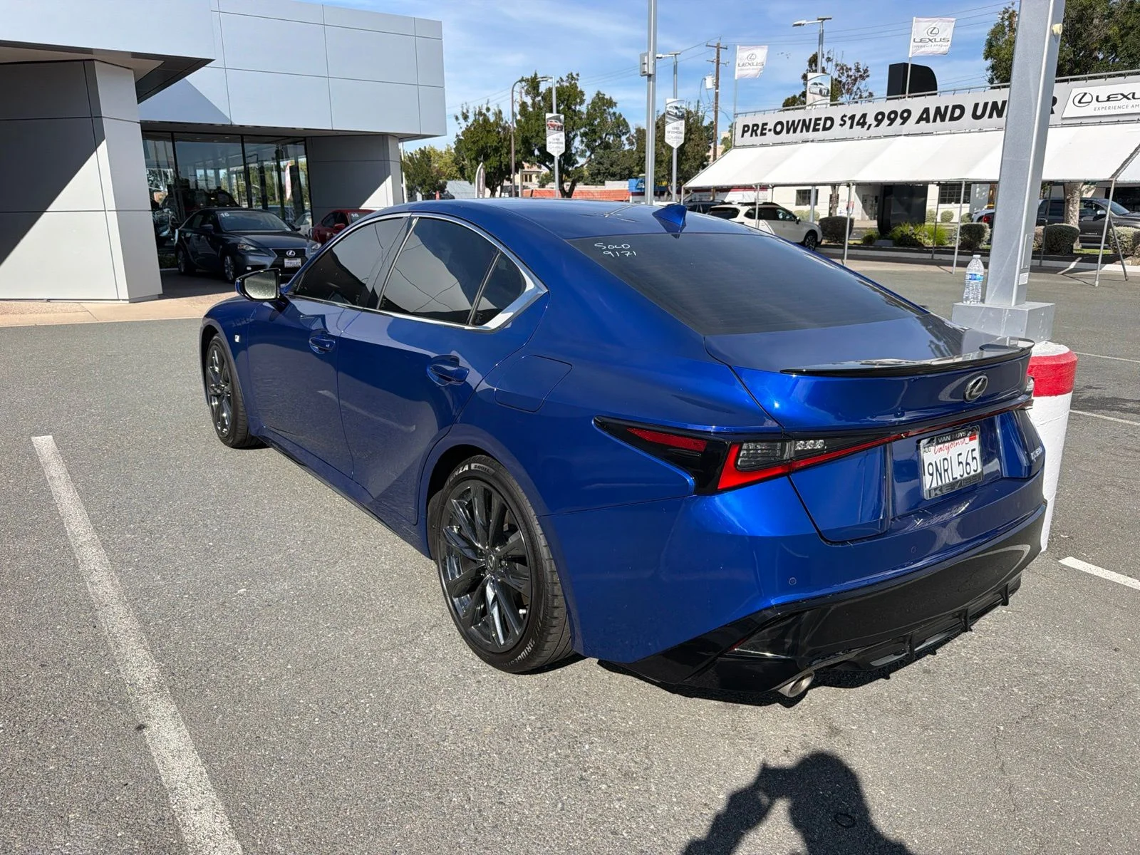 Certified Used 2024 ULTRASONIC BLUE MICA 2.0 Lexus 350 F SPORT image 4