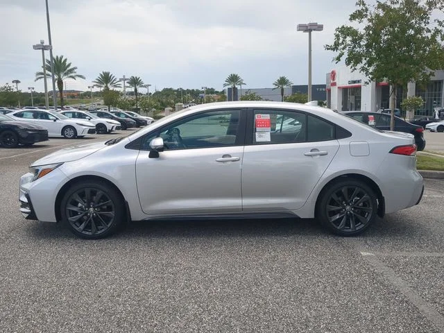 New 2026 Classic Silver Metallic Toyota SE image 7