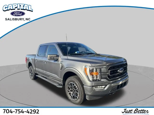 Used 2021 Gray Ford XLT image 1