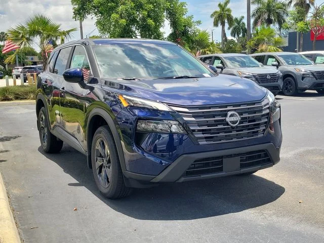 New 2026 Deep Ocean Blue Pearl Nissan SV image 3