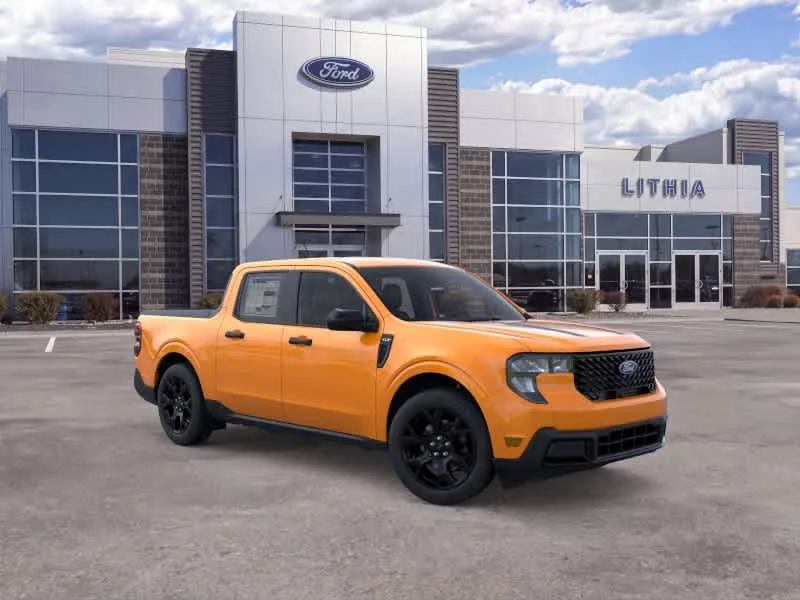 New 2026 Orange Fury Metallic Tri-Coat Ford XLT image 7