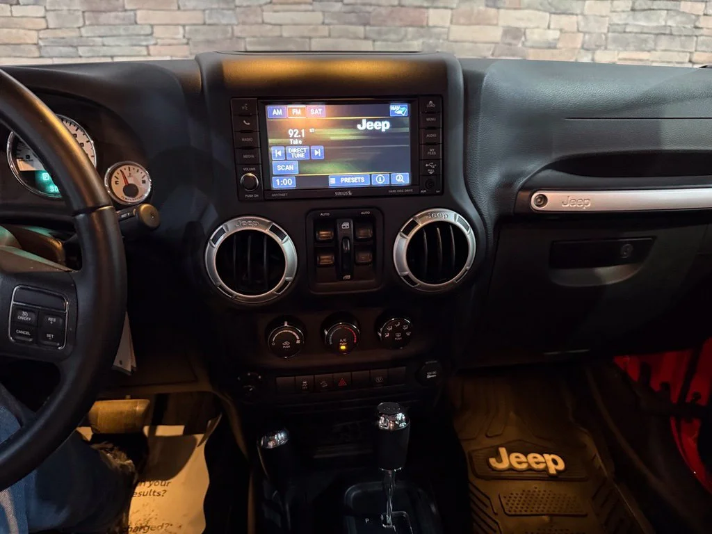 Used 2018 Firecracker Red Clearcoat Jeep Unlimited Sahara image 19