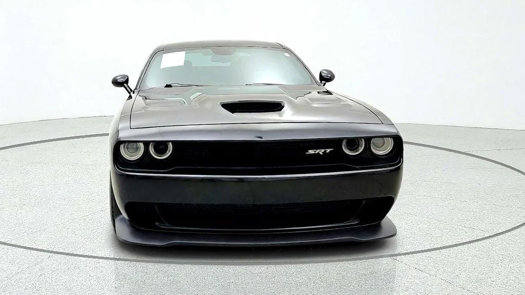 Used 2017 Pitch Black Clearcoat Dodge SRT Hellcat Coupe w/ 8-Speed Automatic & Power Sunroof image 2