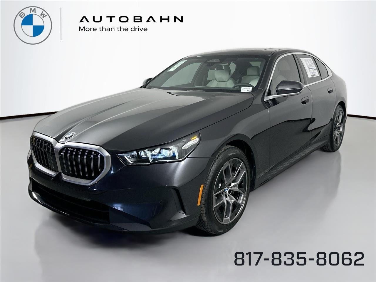 Certified Used 2026 Dark Graphite Metallic BMW 530i image 1