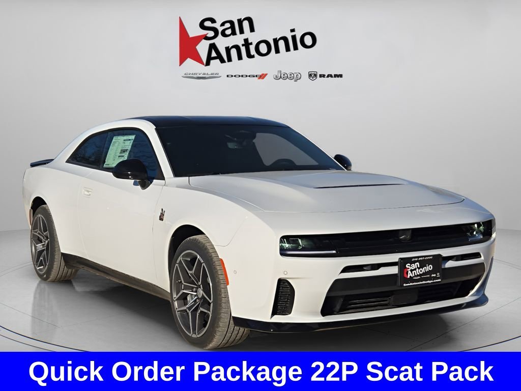 New 2026 White Knuckle Exterior Paint Dodge Scat Pack image 2