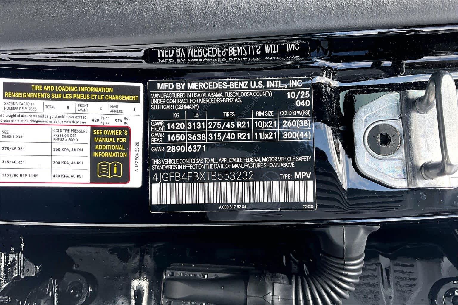 Used 2026 Obsidian Black Metallic Mercedes-Benz GLE 350 image 32