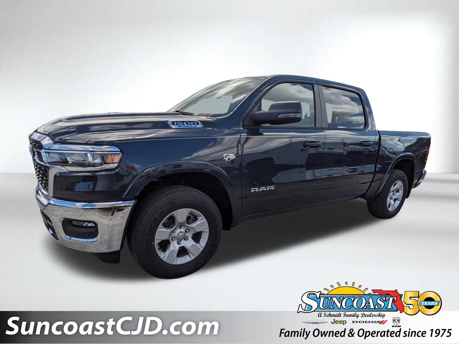New 2026 Forged Blue Metallic Exterior Paint RAM Big Horn/Lone Star image 1