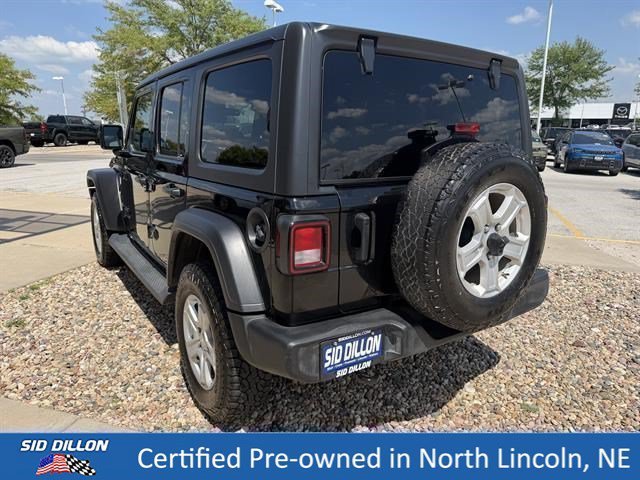 Used 2020 Black Clear Coat Jeep Sport image 5