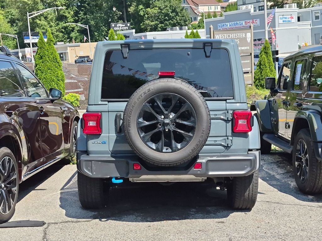Used 2024 Gray Jeep Sahara 4xe image 5