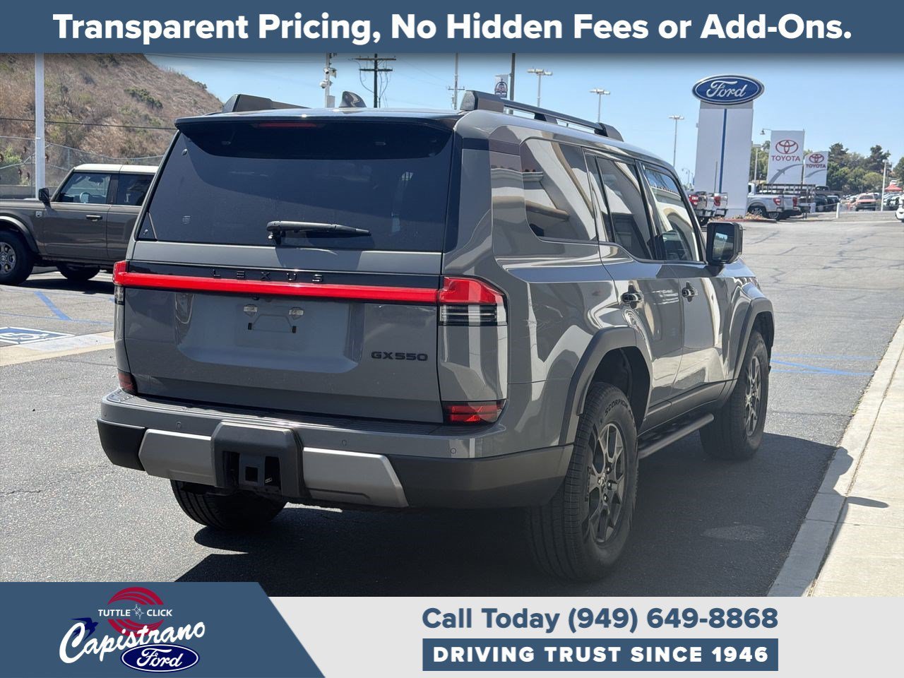 Used 2024 INCOGNITO Lexus GX 550 Overtrail+ image 13
