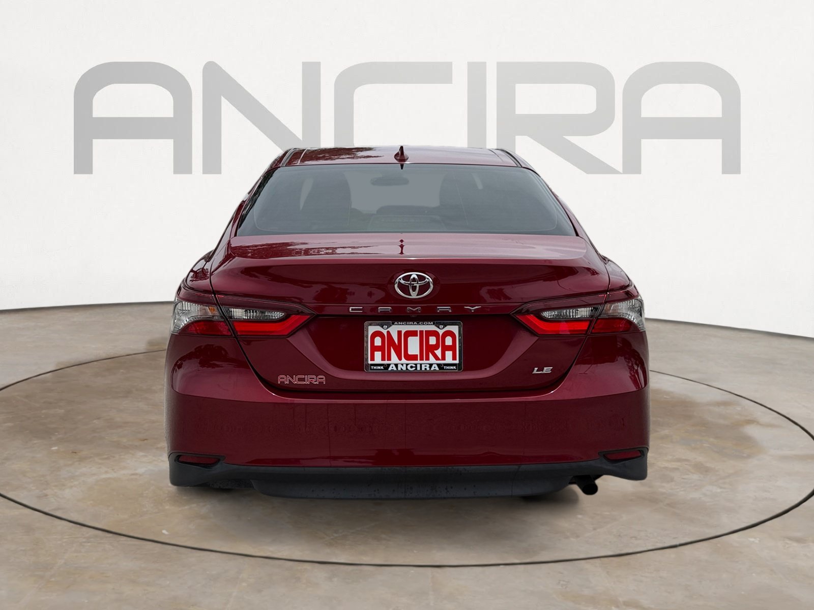 Used 2021 Supersonic Red Toyota LE image 9