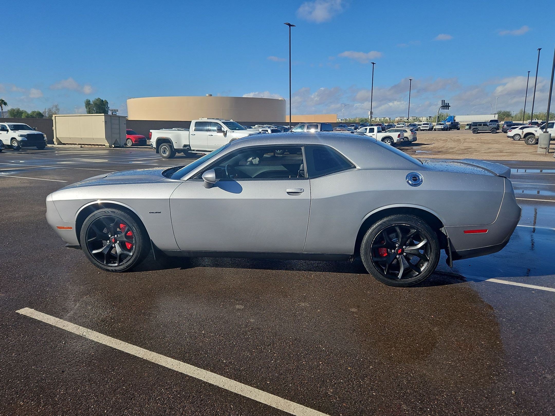 Used 2015 Billet Silver Metallic Clearcoat Dodge R/T Plus image 2