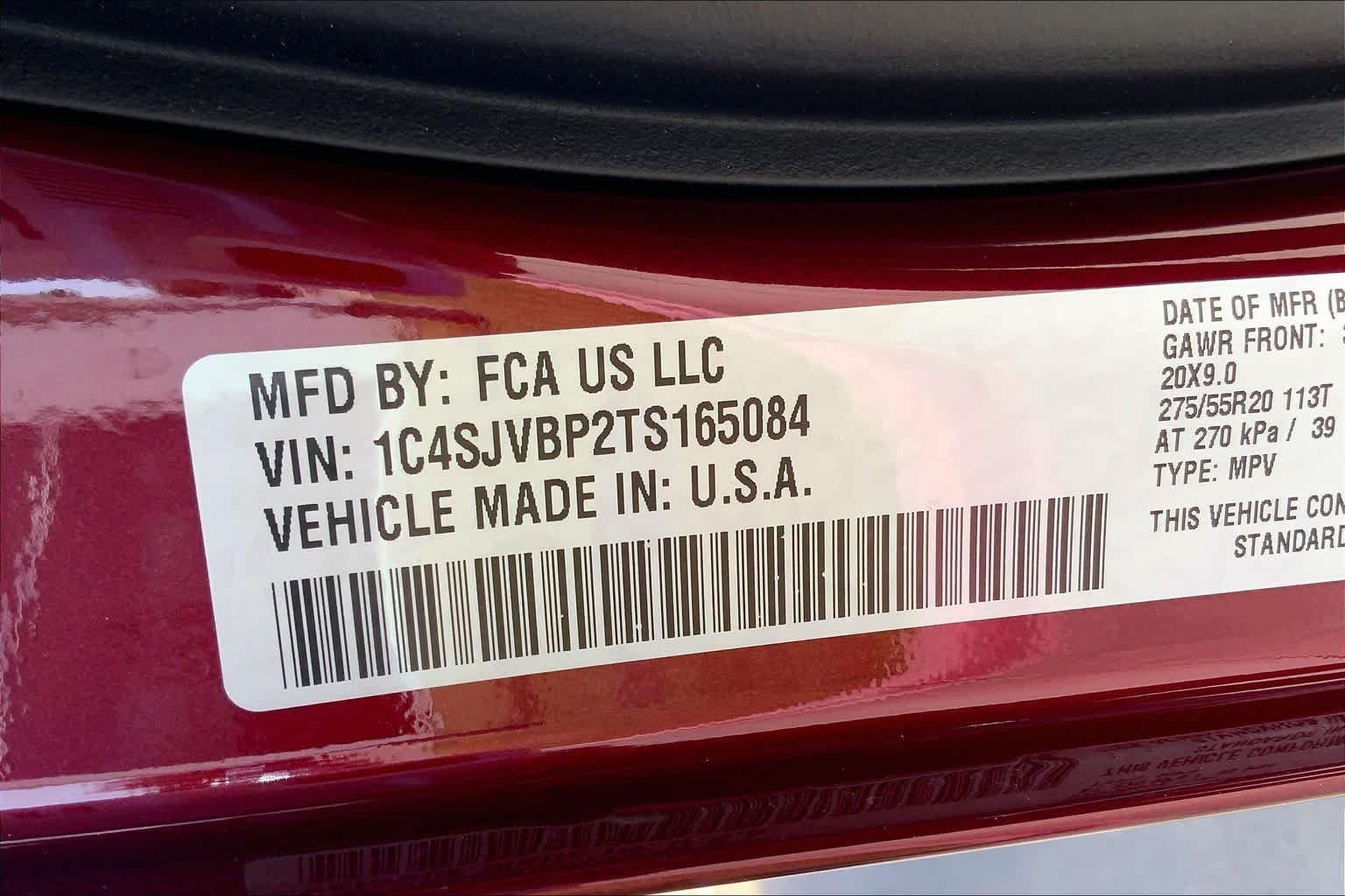 New 2026 Velvet Red Pearl-Coat Exterior Paint Jeep Limited Altitude image 19