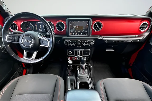 Used 2018 Red Jeep Unlimited Rubicon image 7