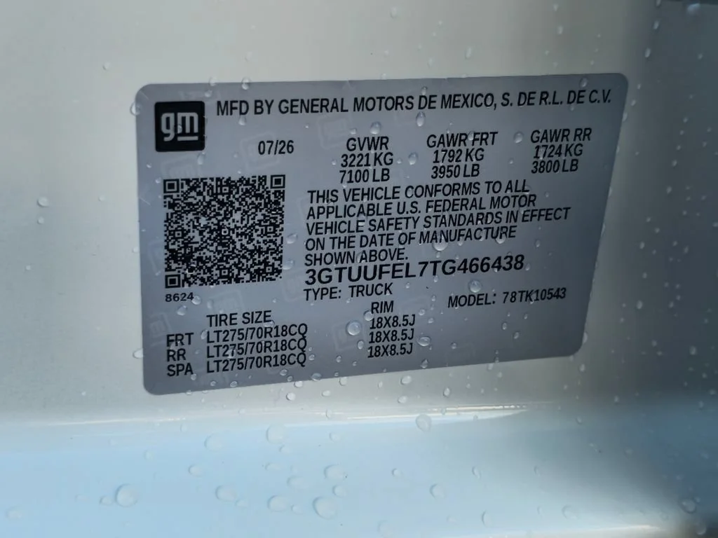 New 2026 Summit White GMC AT4X image 34