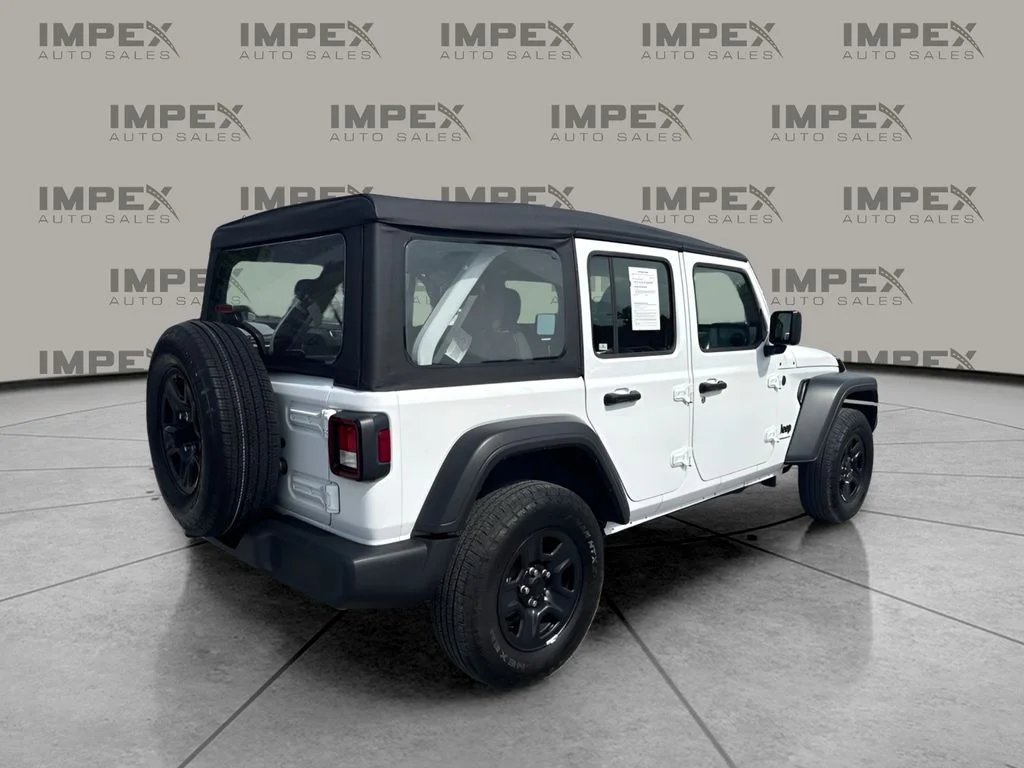 Used 2025 White Jeep Sport image 5