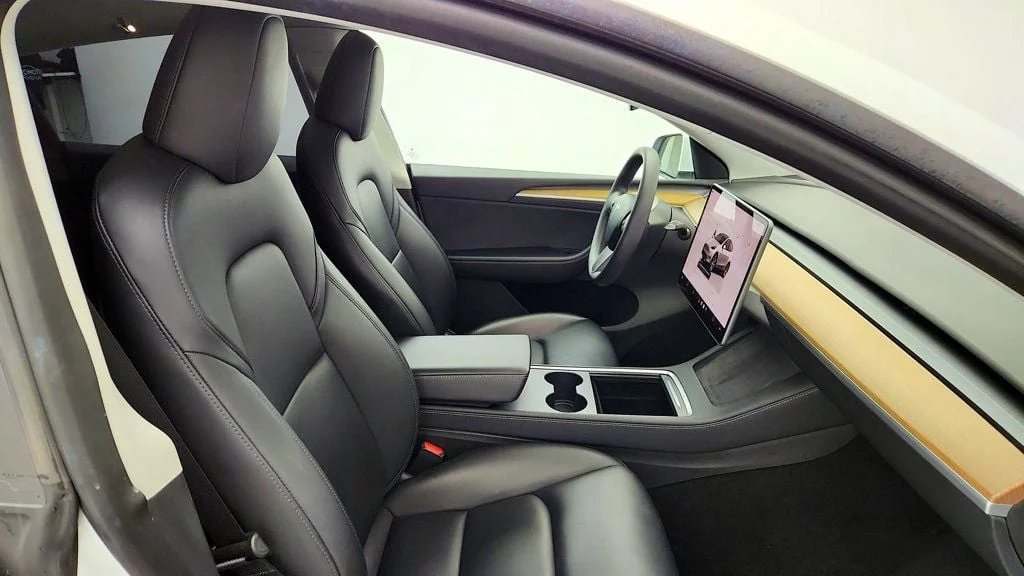 Used 2023 Pearl White Multi-Coat Tesla Long Range AWD image 30
