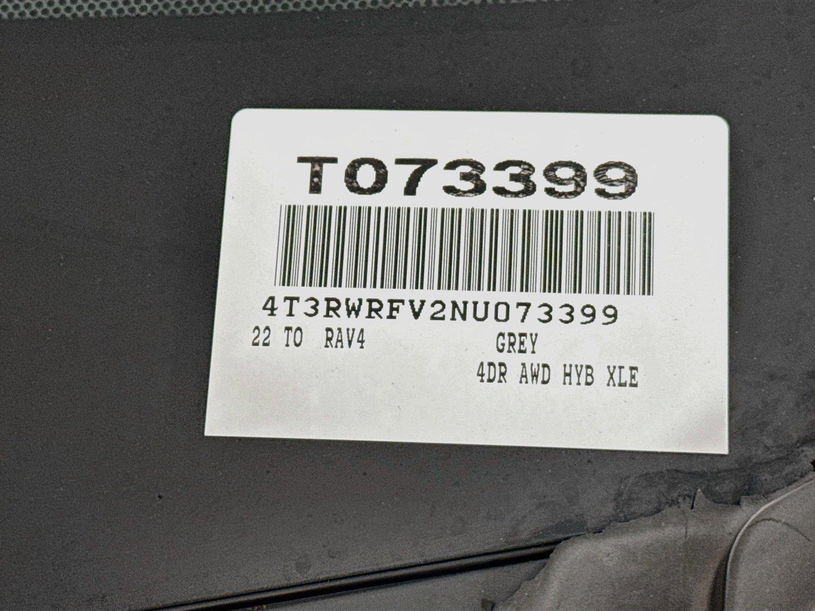 Certified Used 2022 Magnetic Gray Metallic Toyota XLE image 48