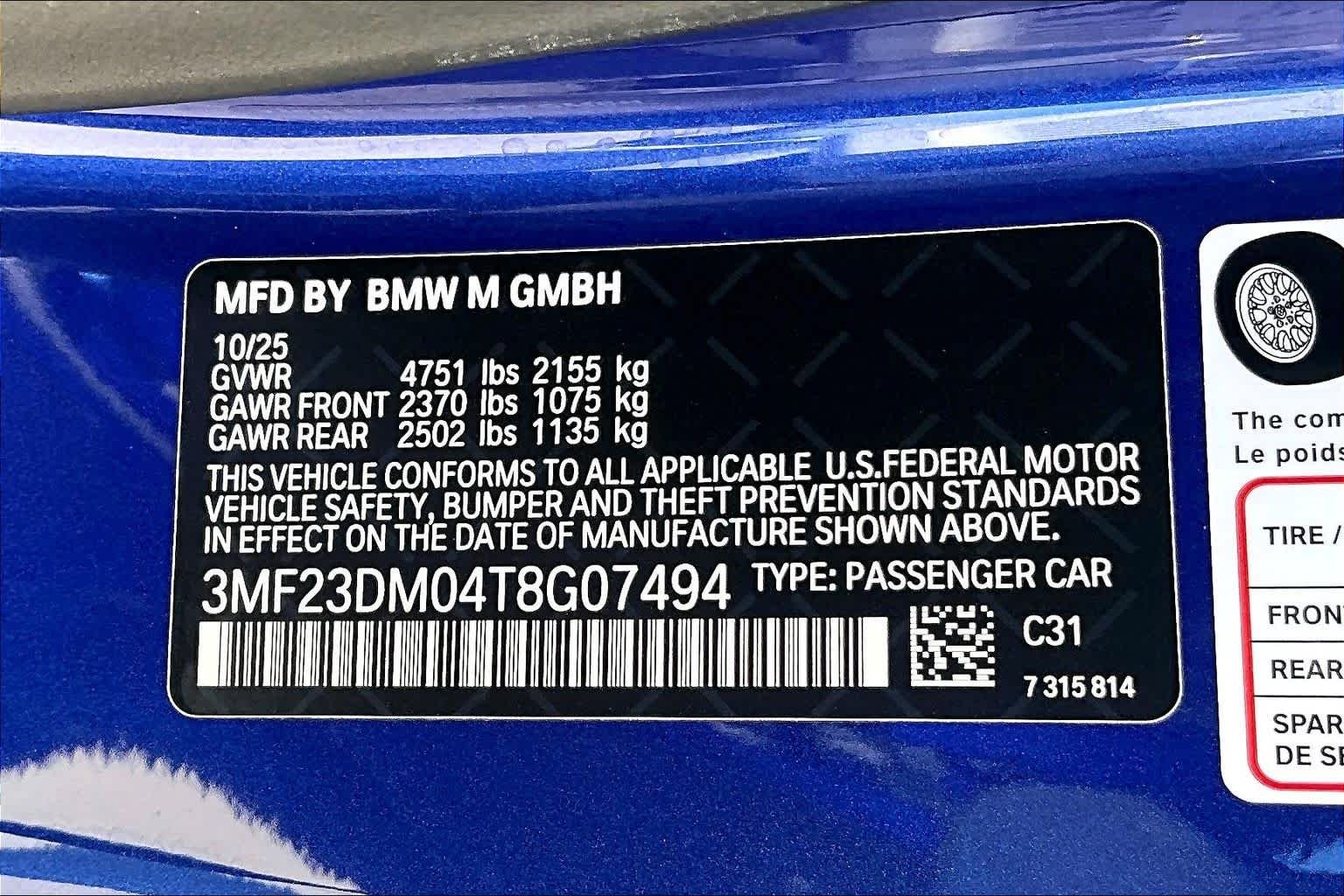 Used 2026 Portimao Blue Metallic BMW  image 30