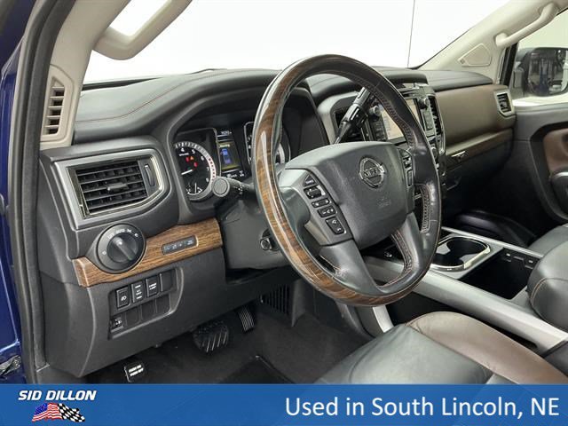 Used 2017 Deep Blue Pearl Nissan Platinum Reserve image 13