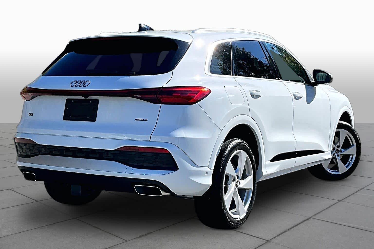 Used 2025 Glacier White Metallic Audi Premium Plus image 13