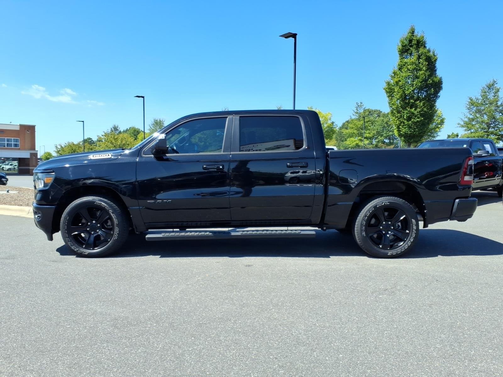 Used 2023 Diamond Black Crystal Pearlcoat Ram Big Horn image 3